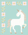 SALE Unicorn Garden Quilt PATTERN Fantasy Pattern - Riley Blake INSTRUCTIONS Only