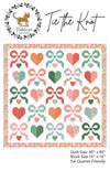 SALE Tie the Knot Quilt PATTERN Square Pattern - Riley Blake INSTRUCTIONS Only