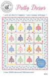 SALE Pretty Dresses Quilt PATTERN Multiple Sizes Pattern - Riley Blake INSTRUCTIONS Only