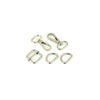SALE Style 3 Basic Hardware Kit 3/4" Nickel Silver Bag Hardware - P210-STS193S - Riley Blake Basic Hardware Kit