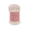 SALE Lori Holt 3/8" Double Fold Stitch Bias Tape Tablecloth Schoolhouse Red - ST-50209 - Riley Blake 8 Yards Trim