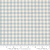 Image of Handmade Sweetness Checks Powder Blue quilting cotton fabric by My Sew Quilty Life for Moda Fabrics. Features gingham on a blue background. Cute Little Fabric Shop.