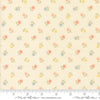 Image of Handmade Sweetness Posies Porcelain quilting cotton fabric by My Sew Quilty Life for Moda Fabrics. Features flowers on a cream background. Cute Little Fabric Shop.