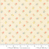 Image of Handmade Sweetness Posies Porcelain quilting cotton fabric by My Sew Quilty Life for Moda Fabrics. Features flowers on a cream background. Cute Little Fabric Shop.