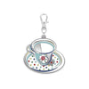 SALE Cath Kidston® Teacup Enamel Keychain - FG-51614 - Riley Blake Zipper Pull Licensed Product