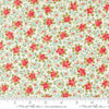 Image of Bloomsberry Marylebone White quilting cotton fabric by Camille Roskelley for Moda Fabrics. Features flowers on a white background. Cute Little Fabric Shop.