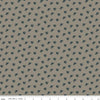 Image of Charmed & Treasured Magnolia Light Gray by Kassidy Grace for Riley Blake Designs. Features flowers on a gray background. Cute Little Fabric Shop.