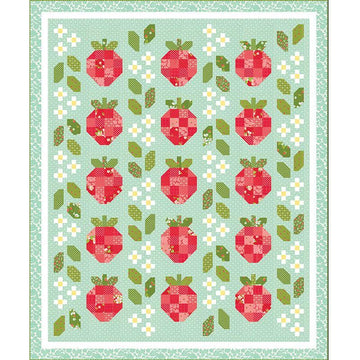 Berries Quilt Kit Plants Fabric - KIT55350 - Moda Fabrics Quilting Cotton Fabric
