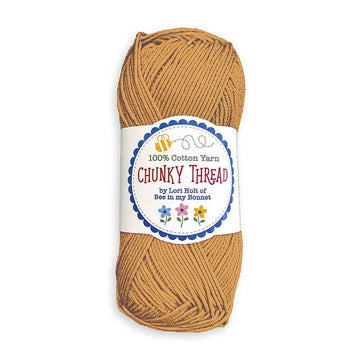 SALE Lori Holt Chunky Thread Spice Orange - Riley Blake 100% Cotton Sport Weight Yarn