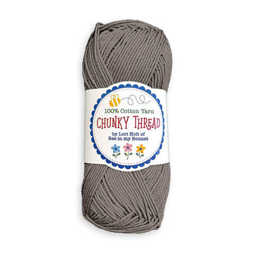 SALE Lori Holt Chunky Thread Milk Can Gray - STCT-54799 - Riley Blake 100% Cotton Sport Weight Yarn