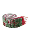 Christmas Time 2.5" Rolie Polie Christmas Fabric - RP-17820-40 - 40-piece Precut - Riley Blake Quilting Cotton Fabric