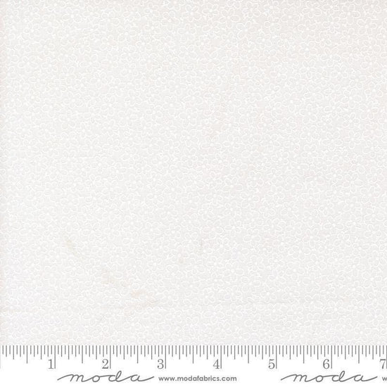 Image of On The Porch Field of Flowers Cloud White quilting cotton fabric by My and My Sister Designs for Moda Fabrics. Features flowers on a white background. Cute Little Fabric Shop.