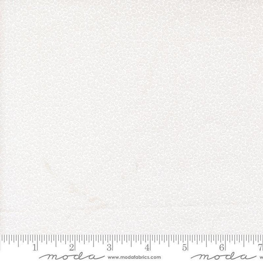 Image of On The Porch Field of Flowers Cloud White quilting cotton fabric by My and My Sister Designs for Moda Fabrics. Features flowers on a white background. Cute Little Fabric Shop.
