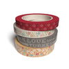 SALE Lori Holt Autumn Washi Tape - ST-34995 - Riley Blake 4-Pack 10-Yards of Tape