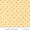 Image of Handmade Sweetness Posies Sunshine quilting cotton fabric by My Sew Quilty Life for Moda Fabrics. Features flowers on a yellow background. Cute Little Fabric Shop.