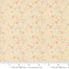 Image of Handmade Sweetness Bitty Blossoms Porcelain quilting cotton fabric by My Sew Quilty Life for Moda Fabrics. Features flowers on a cream background. Cute Little Fabric Shop.