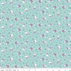 Image of Traditional 30's Kittens Blue quilting cotton fabric by Lindsay Wilkes for Riley Blake Designs. Features cats on a blue background. Cute Little Fabric Shop.