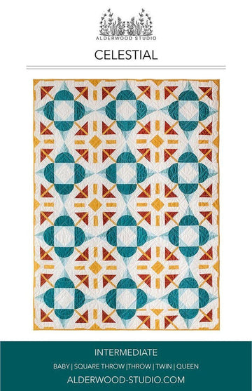 SALE Celestial Quilt PATTERN Multiple Sizes Pattern - Riley Blake INSTRUCTIONS Only