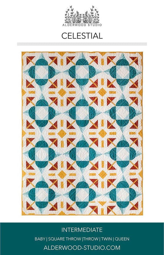 SALE Celestial Quilt PATTERN Multiple Sizes Pattern - Riley Blake INSTRUCTIONS Only