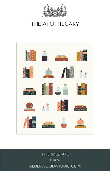 SALE The Apothecary Quilt PATTERN Precut Friendly Pattern - Riley Blake INSTRUCTIONS Only