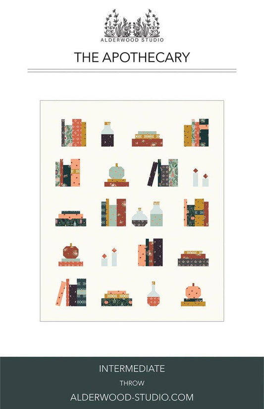 SALE The Apothecary Quilt PATTERN Precut Friendly Pattern - Riley Blake INSTRUCTIONS Only