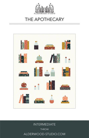 SALE The Apothecary Quilt PATTERN Precut Friendly Pattern - Riley Blake INSTRUCTIONS Only