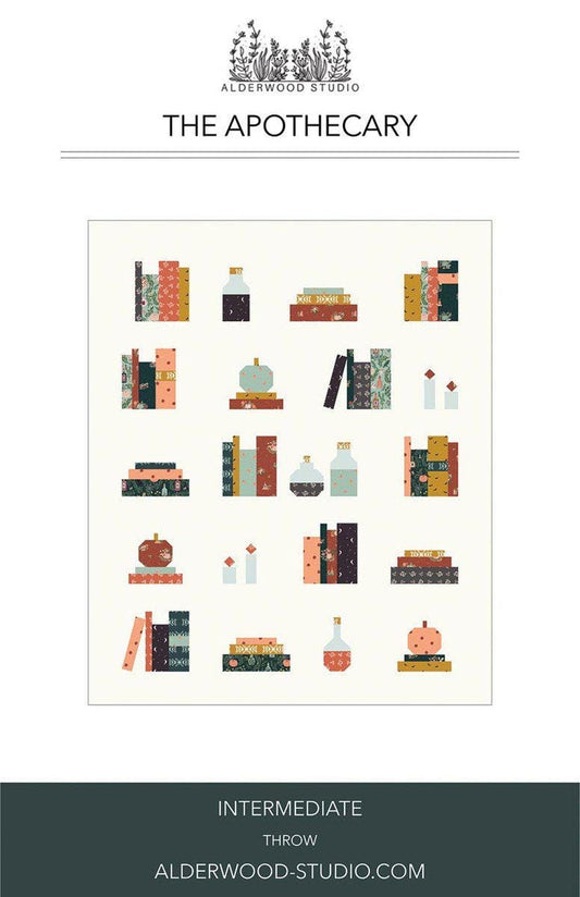 SALE The Apothecary Quilt PATTERN Precut Friendly Pattern - Riley Blake INSTRUCTIONS Only