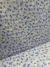 SALE Foxglove Hydrangea Blueberry Blue Floral Fabric - C18082 - Riley Blake Quilting Cotton Fabric