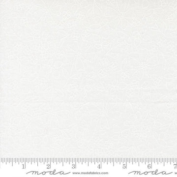 Image of Joysome Sunshine Sketch Cloud quilting cotton fabric by Corey Yoder for Moda Fabrics. Features flowers on a white background. Cute Little Fabric Shop.