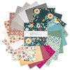 SALE Where the Wild Flowers Are 10" Stacker Floral Fabric - 10-18250-42 - 42-Piece Precut - Riley Blake Quilting Cotton Fabric