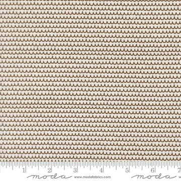Image of Bug Collector Squiggles Dirt quilting cotton fabric by Sweetwater for Moda Fabrics. Features lines on a white background. Cute Little Fabric Shop.