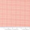 Image of Bug Collector Plaid Blush quilting cotton fabric by Sweetwater for Moda Fabrics. Features plaid on a pink background. Cute Little Fabric Shop.