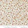 Image of Bug Collector Meadow Cloud quilting cotton fabric by Sweetwater for Moda Fabrics. Features flowers on a white background. Cute Little Fabric Shop.