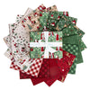 Christmas Time Fat Quarter Bundle Christmas Fabric - FQ-17820-18 - 18-Piece Precut - Riley Blake Quilting Cotton Fabric