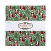 Christmas Time 10" Stacker Christmas Fabric - 10-17820-42 - 42-Piece Precut - Riley Blake Quilting Cotton Fabric