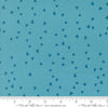 Image of Makers Delight Trimmings Blue Chill by Chrissy Lux for Moda Fabrics. Features triangles on a blue background. Cute Little Fabric Shop.