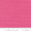 Image of Makers Delight Handmade Stripe Peony by Chrissy Lux for Moda Fabrics. Features stripes on a pink background. Cute Little Fabric Shop.