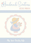 Needleminder Sunbonnet Girl Prairie Magnet - MSQL-131N - Moda Fabrics Enamel Needle Minder