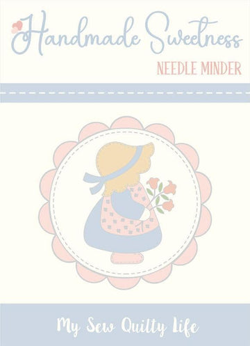 Needleminder Sunbonnet Girl Prairie Magnet - MSQL-131N - Moda Fabrics Enamel Needle Minder