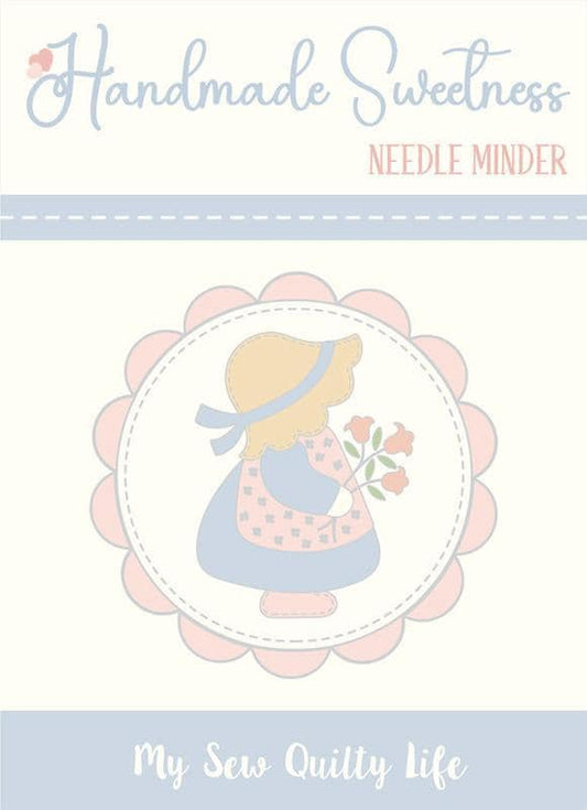 Needleminder Sunbonnet Girl Prairie Magnet - MSQL-131N - Moda Fabrics Enamel Needle Minder
