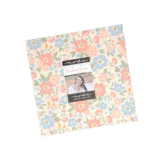 SALE Handmade Sweetness Layer Cake Floral Fabric - 31790LC - 42-Piece Precut - Moda Fabrics Quilting Cotton Fabric