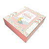 SALE Love You to the Moon Coral Panel Quilt Kit Starry Fabric - KT-18271 - Riley Blake Quilting Cotton Fabric