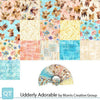 Udderly Adorable 2.5" Rolie Polie Cow Fabric - STRIP UDAD 6PKX - 42-Piece Precut - QT Fabrics Quilting Cotton Fabric