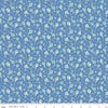 Image of Traditional 30's Kites Blue quilting cotton fabric by Lindsay Wilkes for Riley Blake Designs. Features kites on a blue background. Cute Little Fabric Shop.