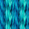 Image of Dreamweaver Color Wave Turquoise quilting cotton fabric by Morris Creative Group for QT Fabrics. Features an abstract pattern on a blue background. Cute Little Fabric Shop.