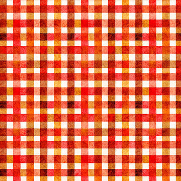 Image of QT Foodies Gingham Red quilting cotton fabric by Morris Creative Group for QT Fabrics. Features gingham on a red background. Cute Little Fabric Shop.