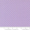Image of Joysome Jelly Bracelet Wisteria quilting cotton fabric by Corey Yoder for Moda Fabrics. Features stripes and dots on a purple background. Cute Little Fabric Shop.