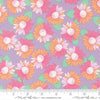 Image of Joysome Delightful Wisteria quilting cotton fabric by Corey Yoder for Moda Fabrics. Features flowers on a purple background. Cute Little Fabric Shop.