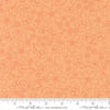 Image of Joysome Sunshine Sketch Cantaloupe quilting cotton fabric by Corey Yoder for Moda Fabrics. Features flowers on an orange background. Cute Little Fabric Shop.