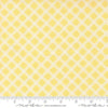 Image of Joysome Charming Check Sunshine quilting cotton fabric by Corey Yoder for Moda Fabrics. Features squares on a yellow background. Cute Little Fabric Shop.